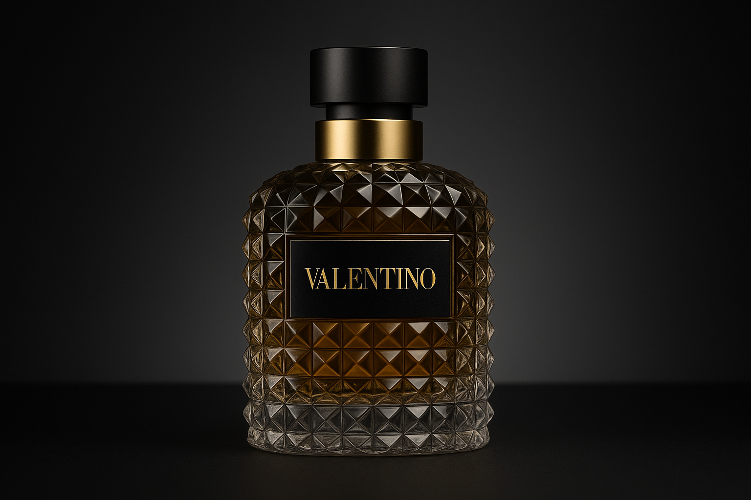 lacolonia-valentino-con-fondo-negro-gris-degradado-o-con-elementos-dorados-elegante-y-parecido-a-una-imagen-de-stock-profesional-la-colonia-(tiene-que-mantener-sus-colores-originales-y-tienen-que-ser-visibles)